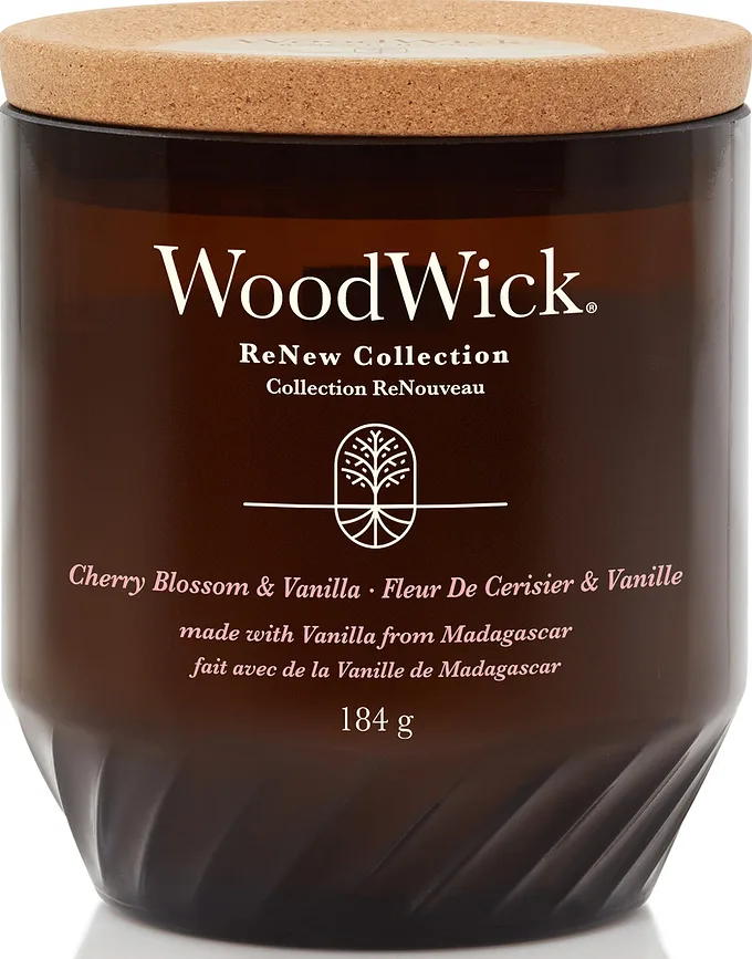 Свеча ароматическая WoodWick Cherry Blossom and Vanilla