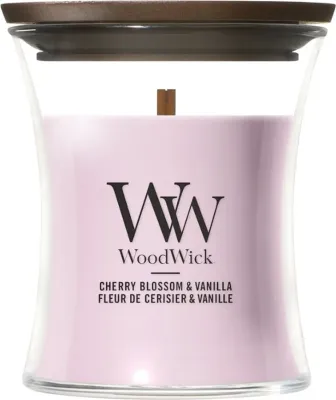 Свеча ароматическая WoodWick Core Cherry Blossom and Vanilla