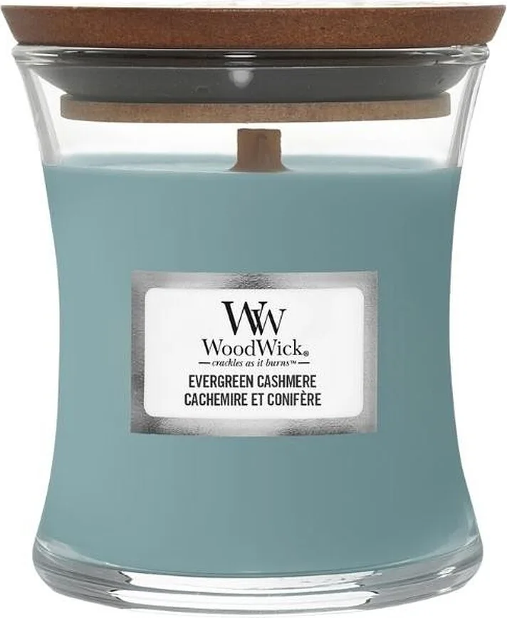 Свеча ароматическая WoodWick Core Evergreen Cashmere