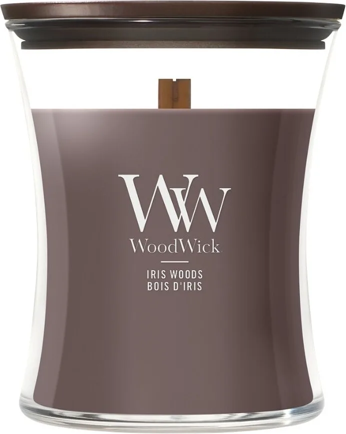 Свеча ароматическая WoodWick Core Iris Woods