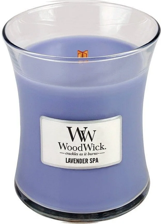 Свеча ароматическая WoodWick Core Lavender SPA
