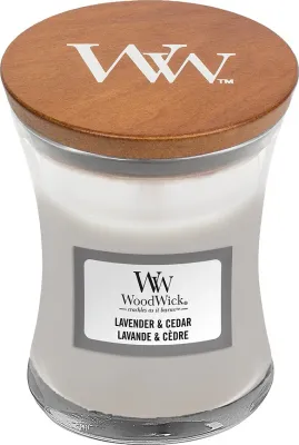Свеча ароматическая WoodWick Core Lavender and Cedar