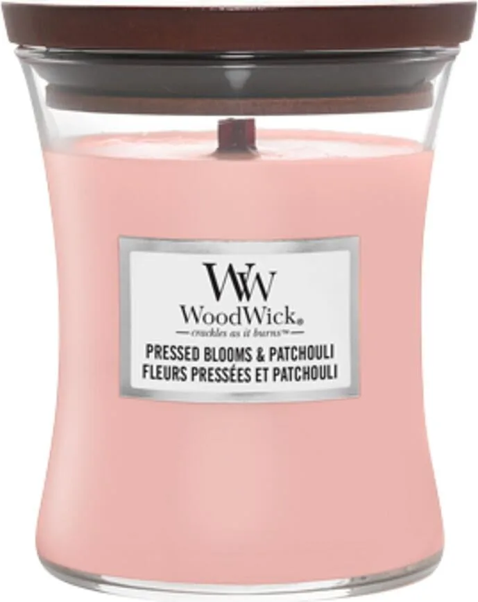 Свеча ароматическая WoodWick Core Pressed Blooms and Patchouli