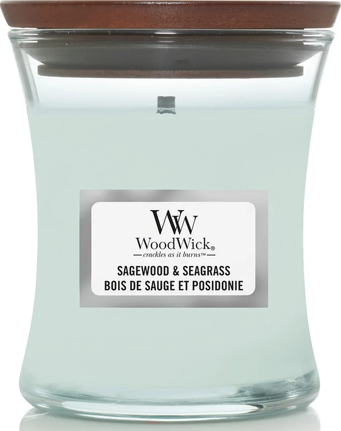 Свеча ароматическая WoodWick Core Sagewood and Seagrass