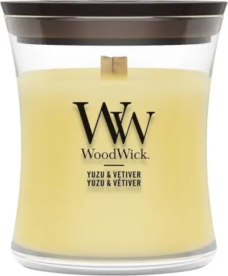 Свеча ароматическая WoodWick Core Yuzu and Vetiver