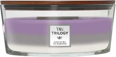 Свеча ароматическая WoodWick Hearthwick Amethyst Sky