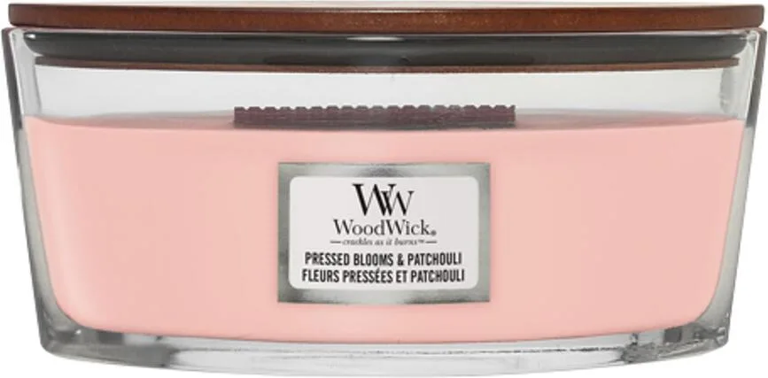 Свеча ароматическая WoodWick Hearthwick Pressed Blooms and Patchouli