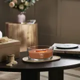 Свеча ароматическая WoodWick Hearthwick Radiant Amber — фото 1