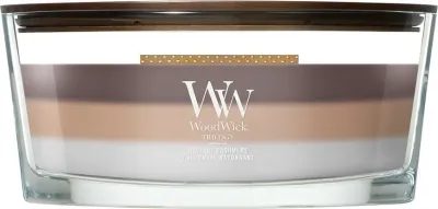 Свеча ароматическая WoodWick Hearthwick Radiant Cashmere