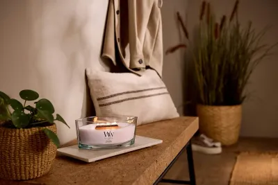 Свеча ароматическая WoodWick Hearthwick Rose Blush