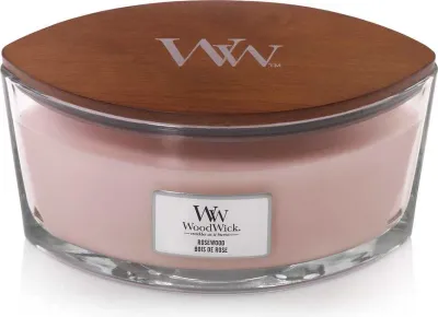 Свеча ароматическая WoodWick Hearthwick Rosewood