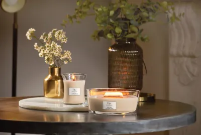 Свеча ароматическая WoodWick Hearthwick Solar Ylang