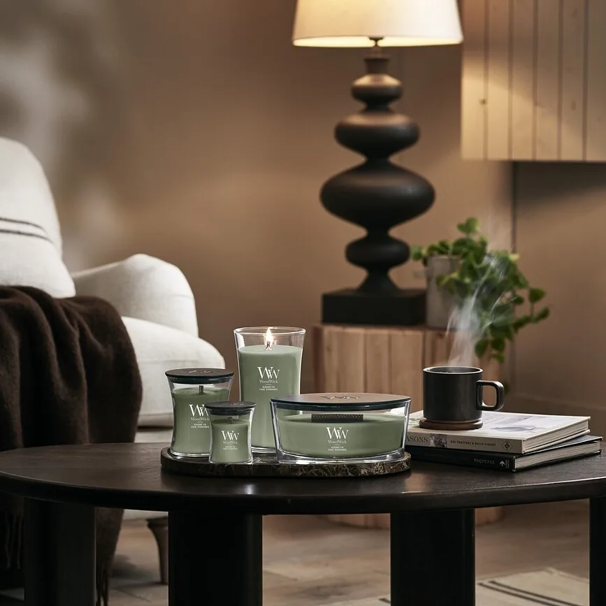 Свеча ароматическая WoodWick Hearthwick Verdant Fig