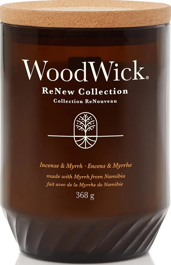 Свеча ароматическая WoodWick Incense and Myrph
