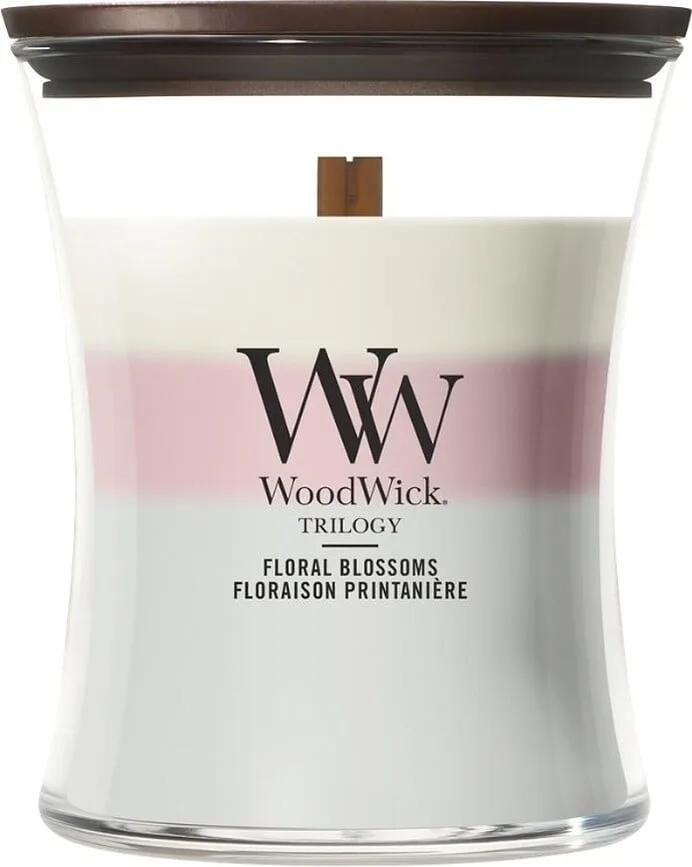 Свеча ароматическая WoodWick Trilogy Floral Blossoms