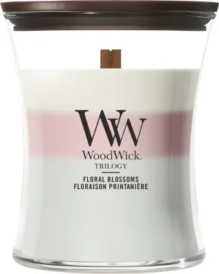Свеча ароматическая WoodWick Trilogy Floral Blossoms