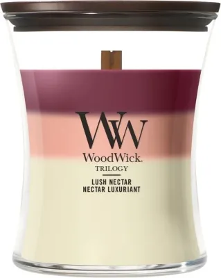 Свеча ароматическая WoodWick Trilogy Lush Nectar