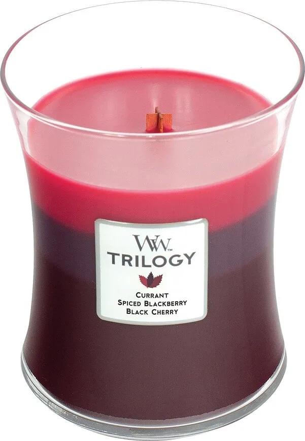 Свеча ароматическая WoodWick Trilogy Sun Ripened Berries