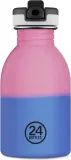 Детская бутылка для воды 24Bottles Urban Bottle Kids Reactive, нержавеющая сталь, 250 мл, розовая — фото 1