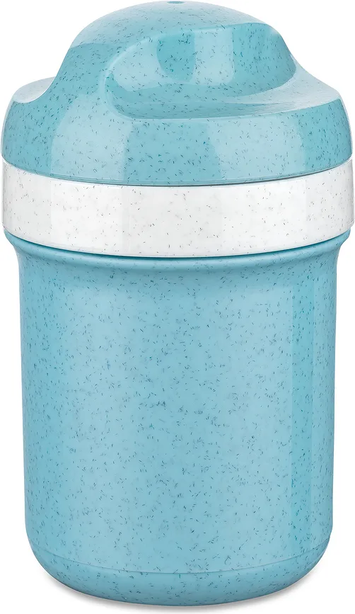 Детская бутылка для воды Koziol Oase Mini Organic Nature, пластик, 200 мл, синяя