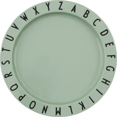 Детская тарелка Design Letters Eat Learn, пластик, 20 см
