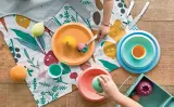 Набор детских столовых приборов A di Alessi Giro Kids, 3 предмета, нержавеющая сталь — фото 4