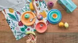 Набор детских столовых приборов A di Alessi Giro Kids, 3 предмета, нержавеющая сталь — фото 5