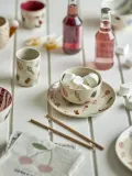 Набор детской посуды Bloomingville Sweets, каменная керамика, 4 предмета, бежевый — фото 1