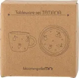 Набор детской посуды Bloomingville Tatiana, каменная керамика, 2 предмета, белый — фото 3