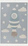 Коврик Obsession Fano Space, полипропилен, 170 120 см, разноцветный — фото 1