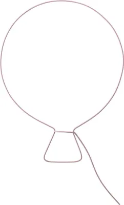 Панно Bloomingville Mini balon, металл, 34 20 см