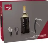 Набор винных аксессуаров Vacu Vin, 4 предмета, силикон — фото 1