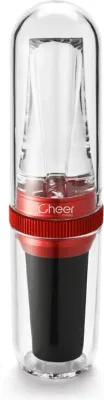 Аэратор для вина Cheer Moda Submarine, красный