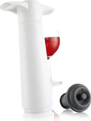 Вакуумный насос для вина Vacu Vin Wine Saver, силикон · арт. fabr 0854260