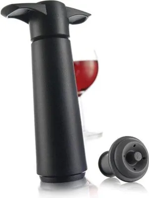 Вакуумный насос для вина Vacu Vin Wine Saver, силикон · арт. fabr 09814606