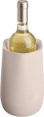 Ведёрко для льда Vacu Vin Active Wine Cooler Hexo, бежевое