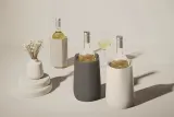 Охлаждающий чехол для бутылки вина Vacu Vin Active Sleeve, пластик, бежевый — фото 2