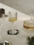 Набор подставок под кружку Ferm Living Shard, 4 штуки, стекло, 0 9,5 см, прозрачная — фото 3