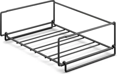 Держатель для бутылок Zack Cubeto, нержавеющая сталь, чёрный