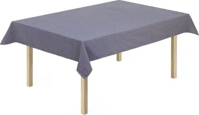 Скатерть Lyngby Herringbone, прямоугольная, хлопок, 220 150 см, синяя
