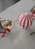 Скатерть OYOY Christmas, прямоугольная, хлопок, 140 260 см, бежевая — фото 4
