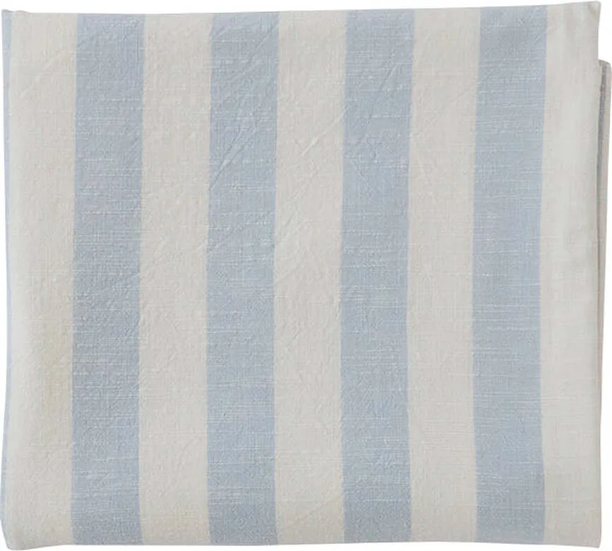 Скатерть oyoy striped, прямоугольная, хлопок, 260 , синяя · арт. fabr L300303
