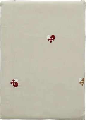 Скатерть s dahl christmas hearts embroidery, прямоугольная, хлопок, 270 , разноцветная · арт. fabr 30736