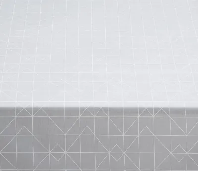 Скатерть s dahl refined damask, прямоугольная, хлопок, 320 , белая · арт. fabr 11828