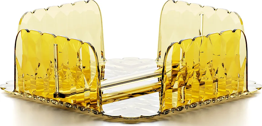 Салфетница Guzzini Vanity, пищевой пластик, жёлтая