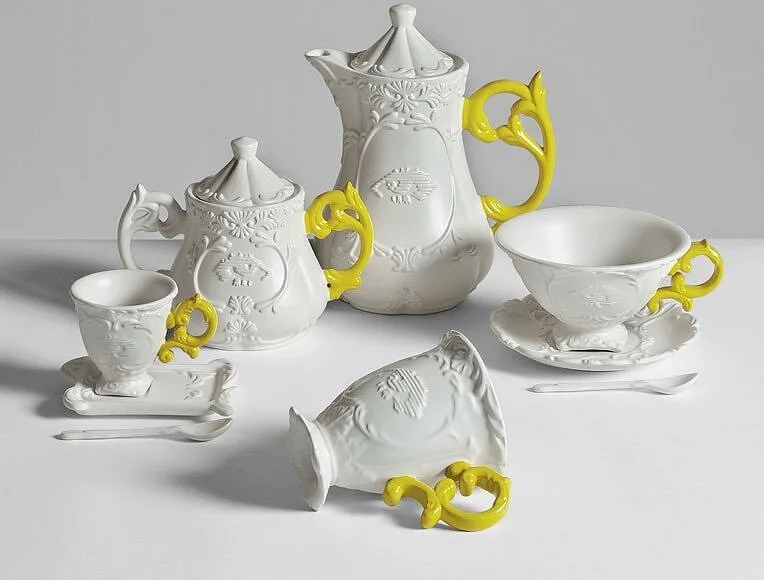 Кувшин Seletti, I-Teapot, 1000 мл, фарфор, белый