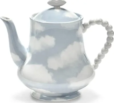 Кувшин Serax, Les Objets Mouleversants, 850 мл, фарфор, синий