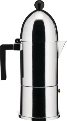 Френч-пресс Alessi, Zaparzacz do espresso La Cupola, 300 мл, алюминий, чёрный
