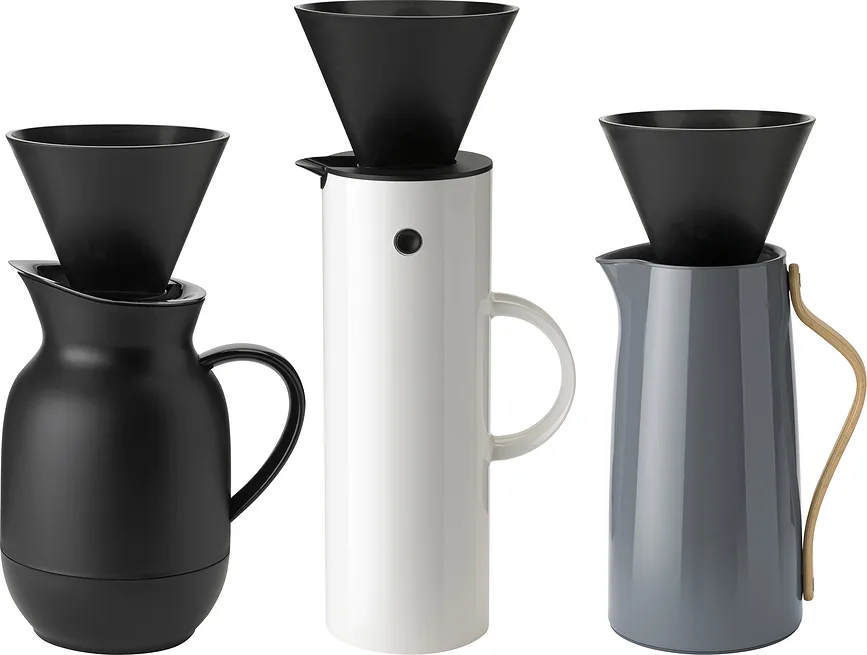Воронка для заваривания кофе Stelton, EM77, пластик, чёрная