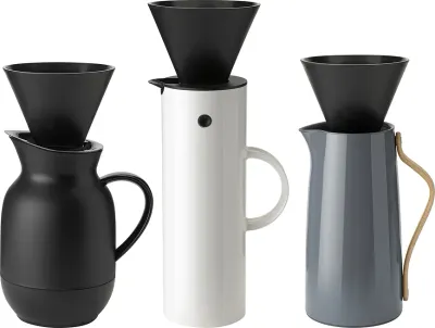 Воронка для заваривания кофе Stelton, EM77, пластик, чёрная